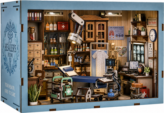 The Little Laboratory DIY Book Nook