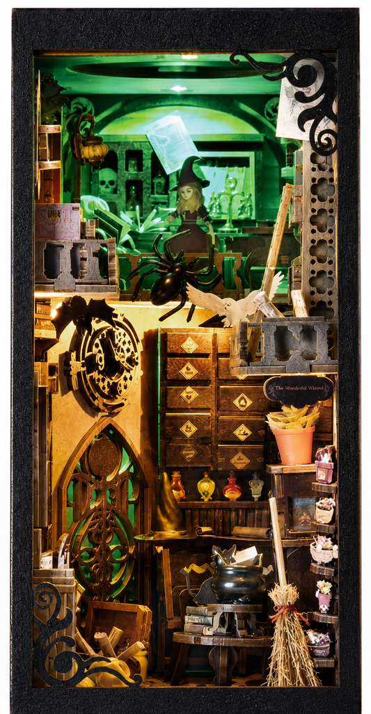 Arcane Library DIY Book Nook