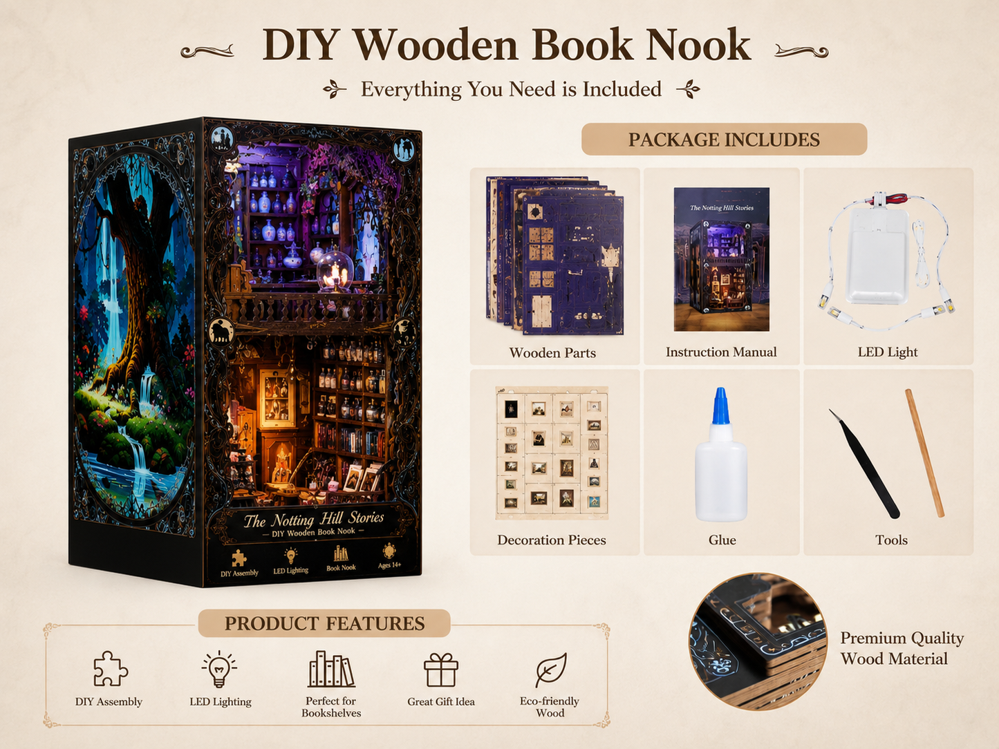 Count Dracula DIY Book Nook