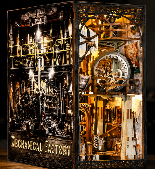 Clockwork Factory DIY Book Nook