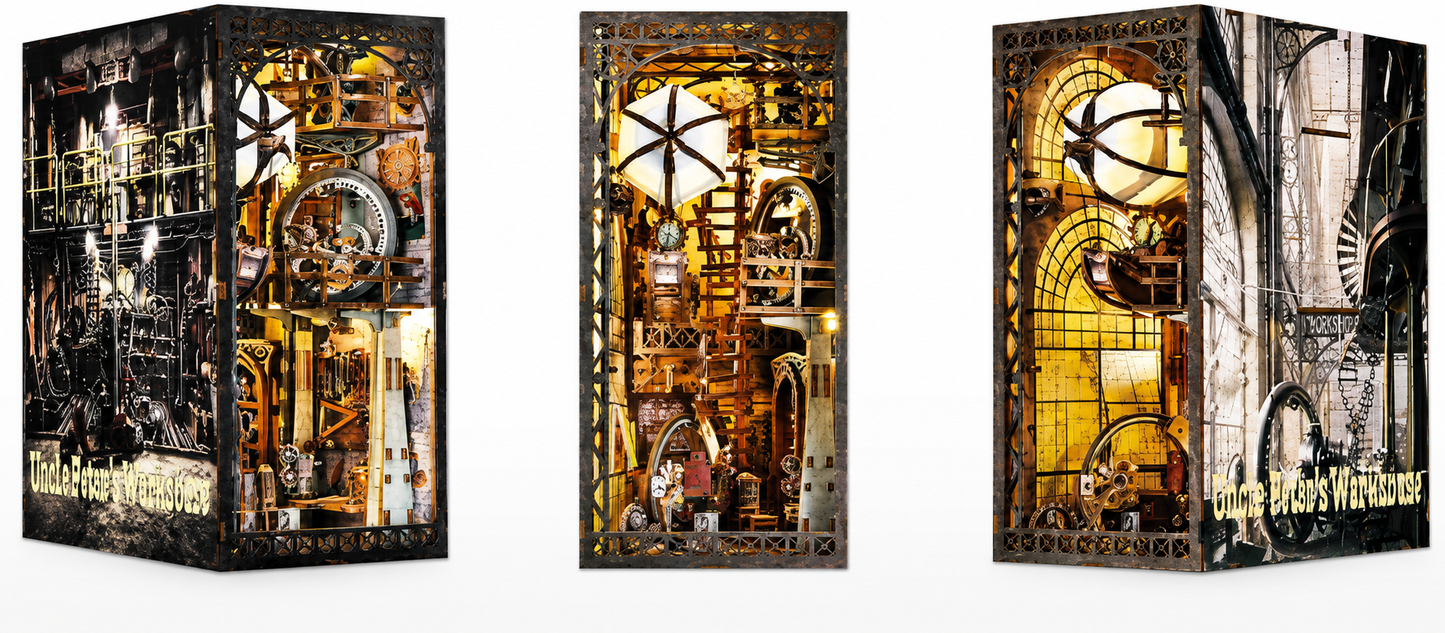 Clockwork Factory DIY Book Nook