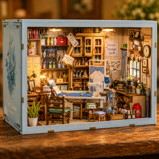 The Little Laboratory DIY Book Nook