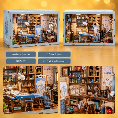 The Little Laboratory DIY Book Nook