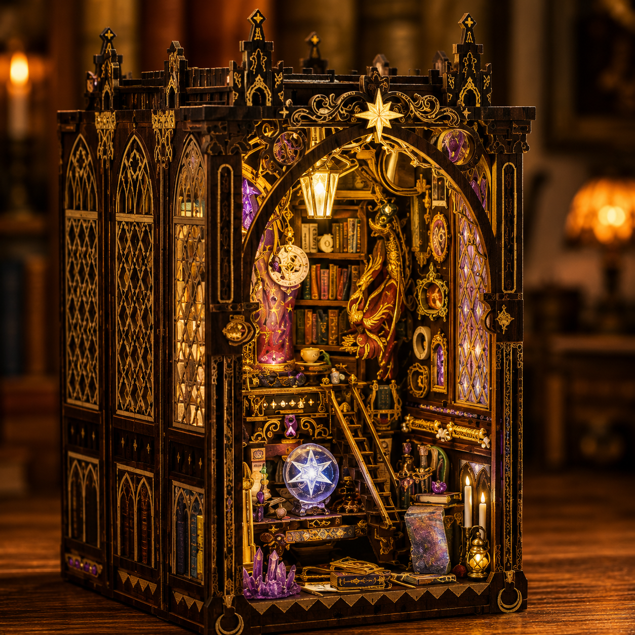 Astral Observatory DIY Book Nook