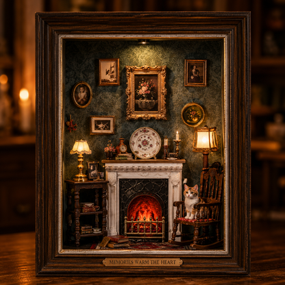 Crimson Chamber DIY Book Nook