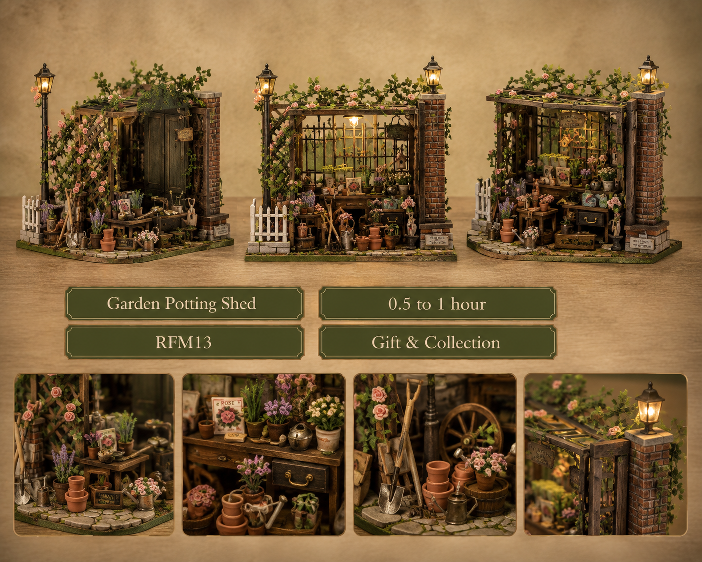 Secret Garden Gate DIY Book Nook
