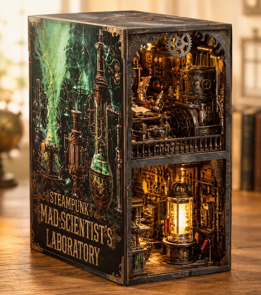 The Arcane Laboratory DIY Book Nook