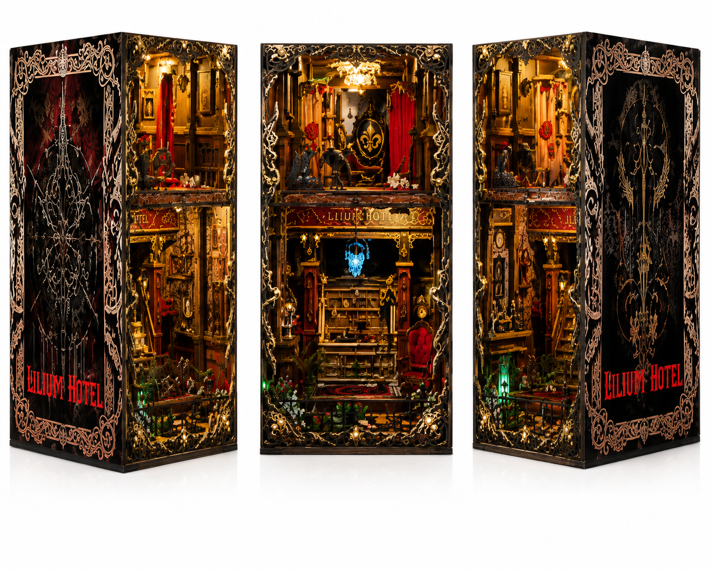 Haunted Corridor DIY Book Nook