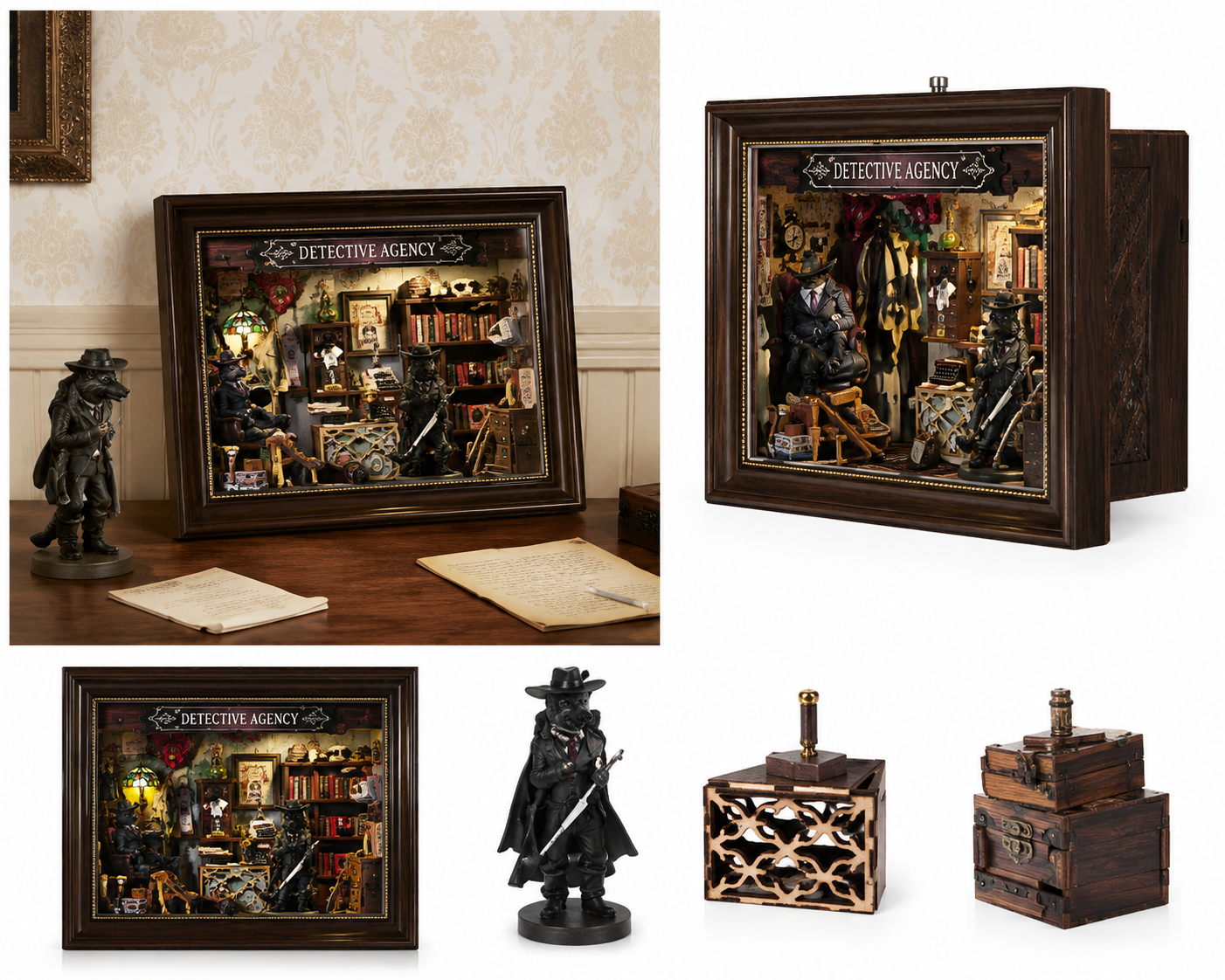Hunting Werewolves DIY Book Nook
