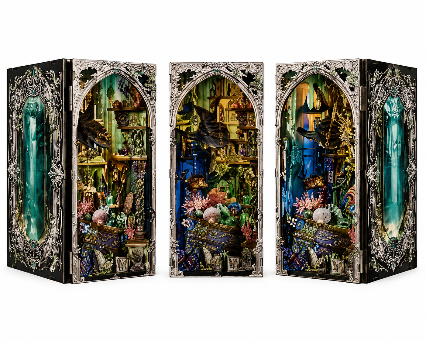 Moonlit Atlantis DIY Book Nook