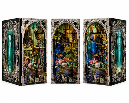 Moonlit Atlantis DIY Book Nook