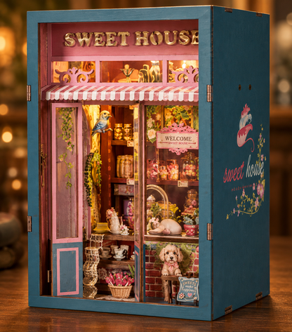 Sugar Bloom DIY Book Nook