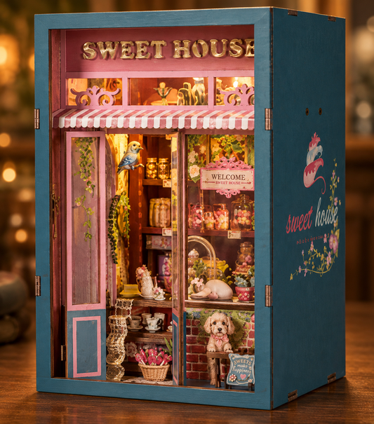Sugar Bloom DIY Book Nook