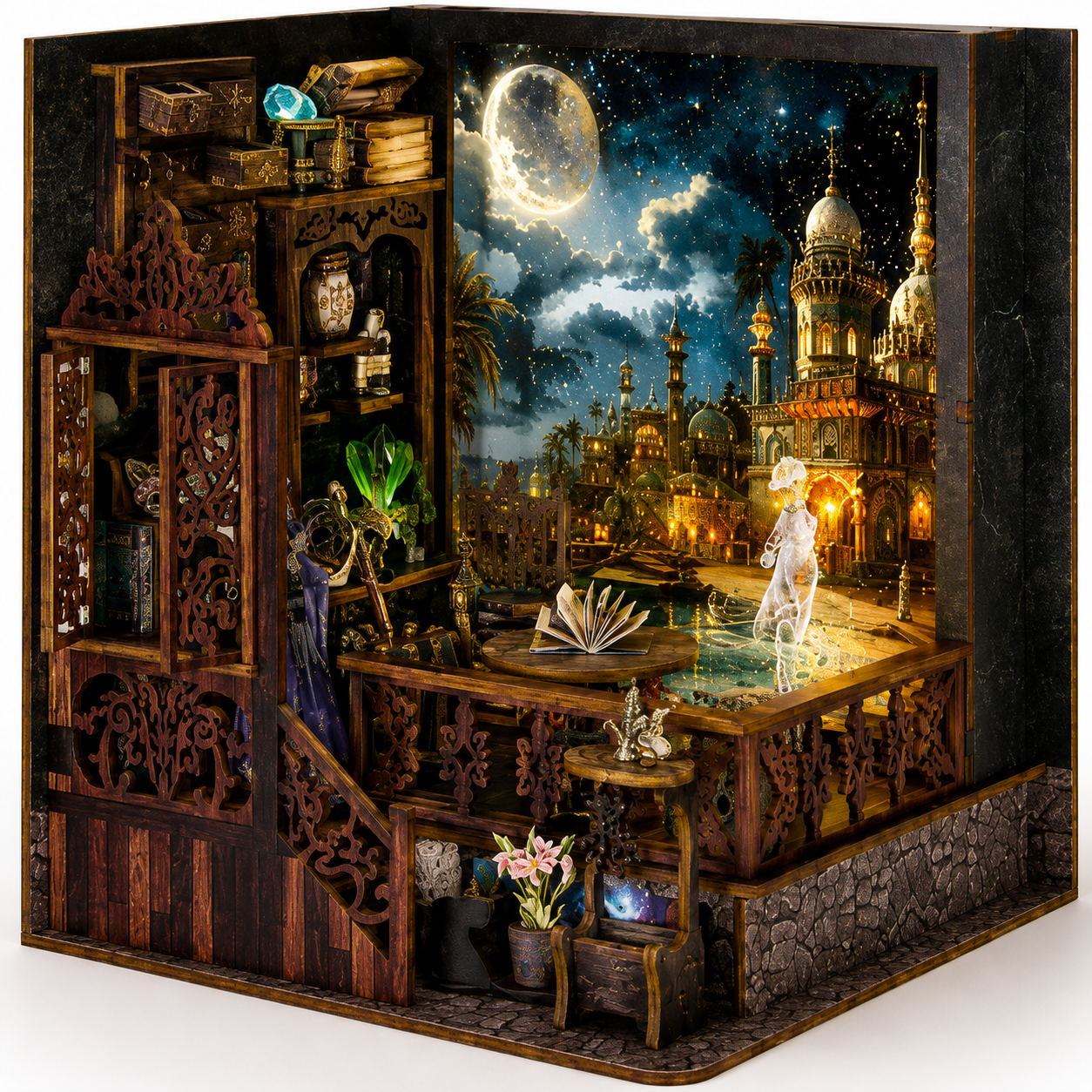 The Starlight Citadel DIY Book Nook