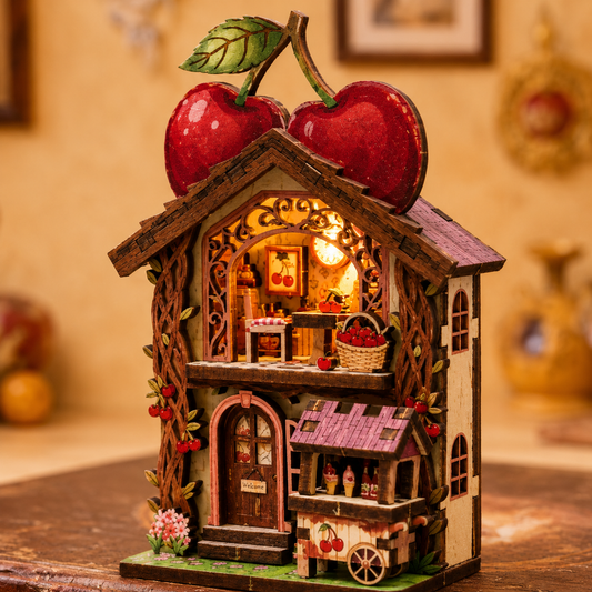 Hamster Flower Shop DIY Book Nook