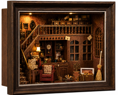 Magic Library DIY Book Nook
