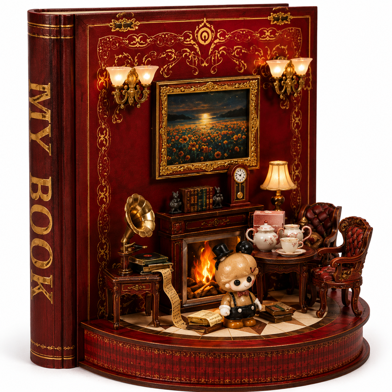 My Book DIY Book Nook