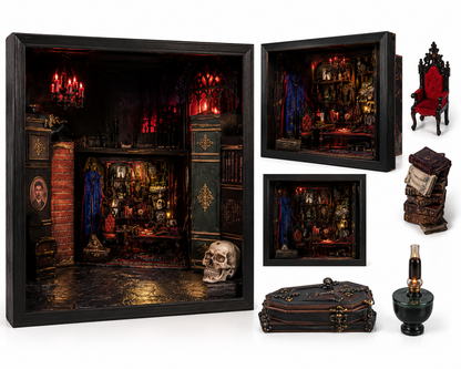 Count Dracula DIY Book Nook