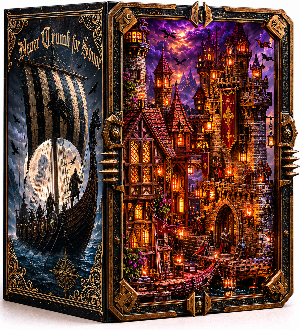 The Dark Citadel DIY Book Nook