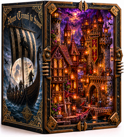 The Dark Citadel DIY Book Nook