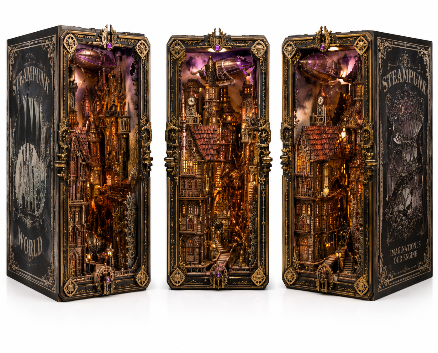 The Dark Citadel DIY Book Nook