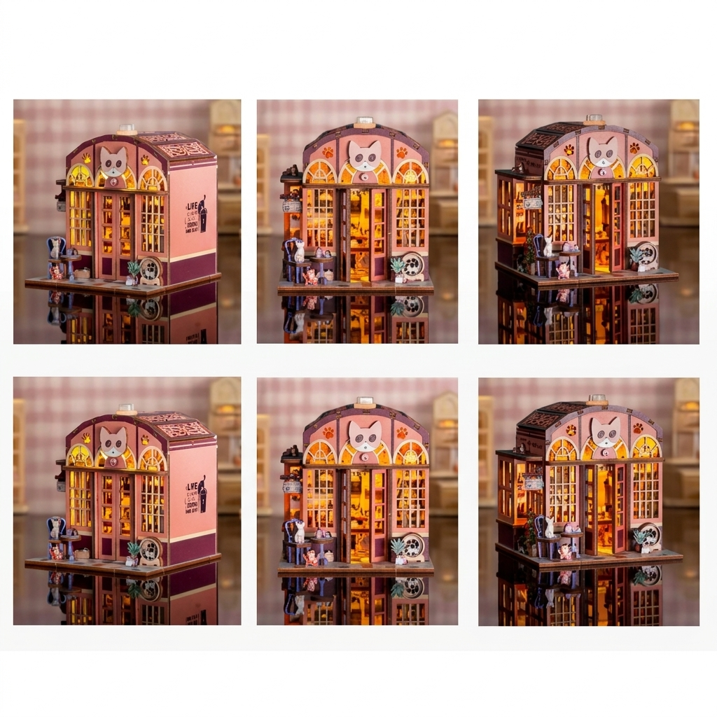 Whisker House DIY Book Nook