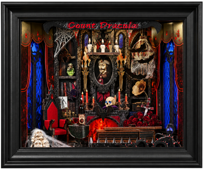 Count Dracula DIY Book Nook