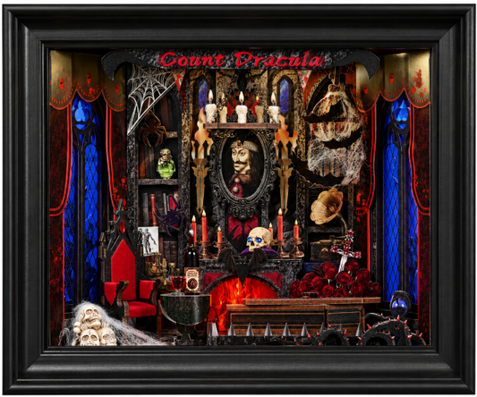 Count Dracula DIY Book Nook