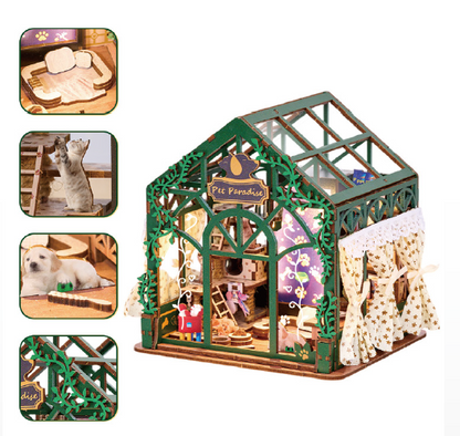 Pet Paradise DIY Book Nook
